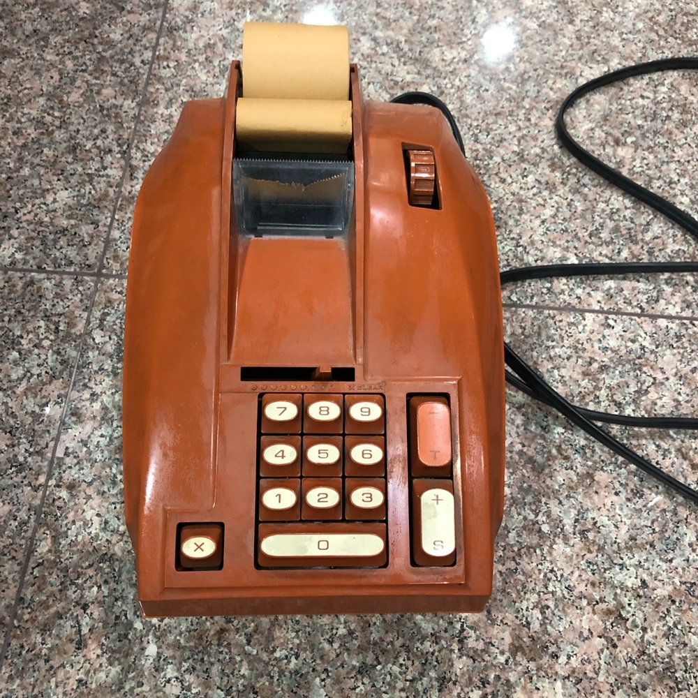 Vintage Adding Machine